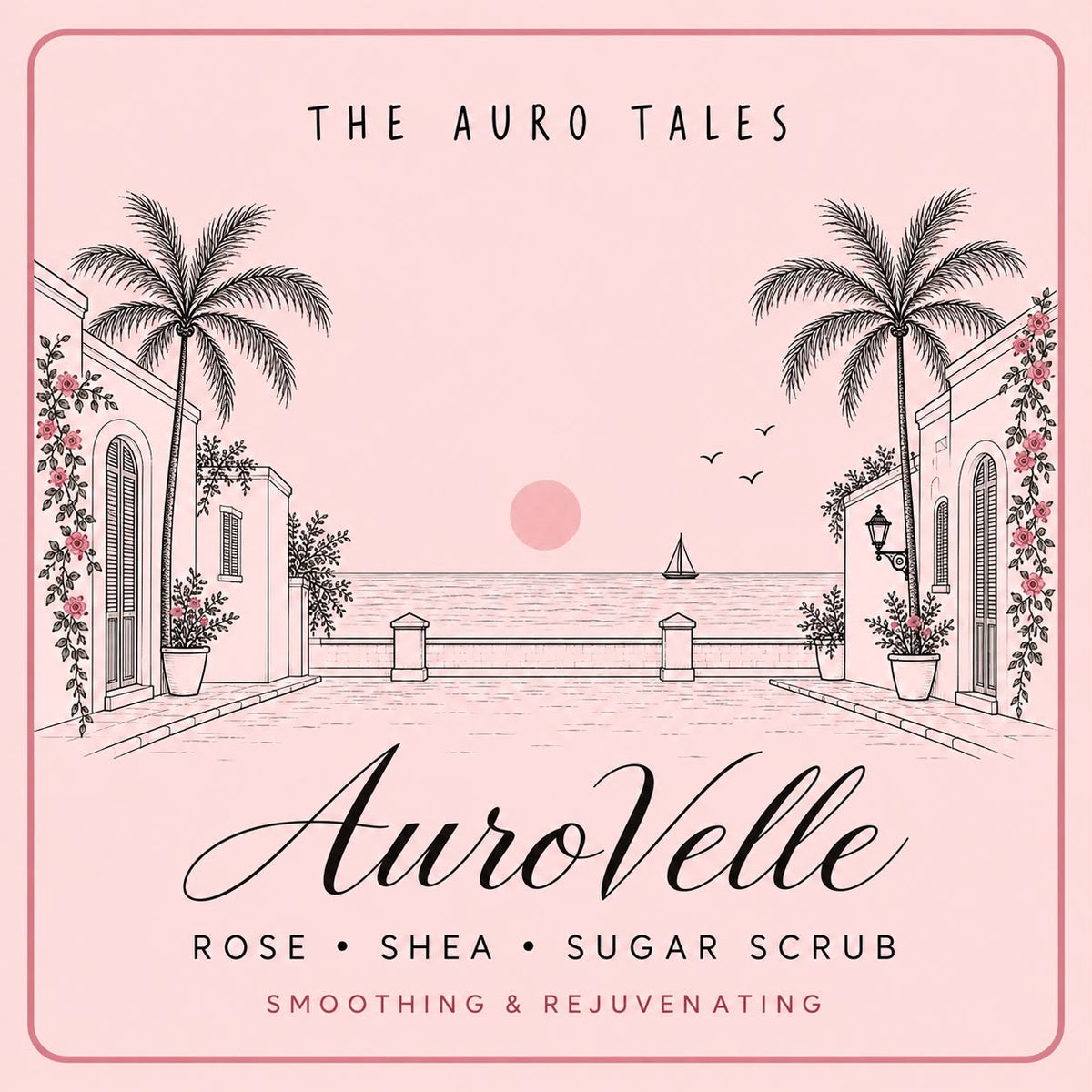AuroVelle - Rose, Shea Sugar Scrub