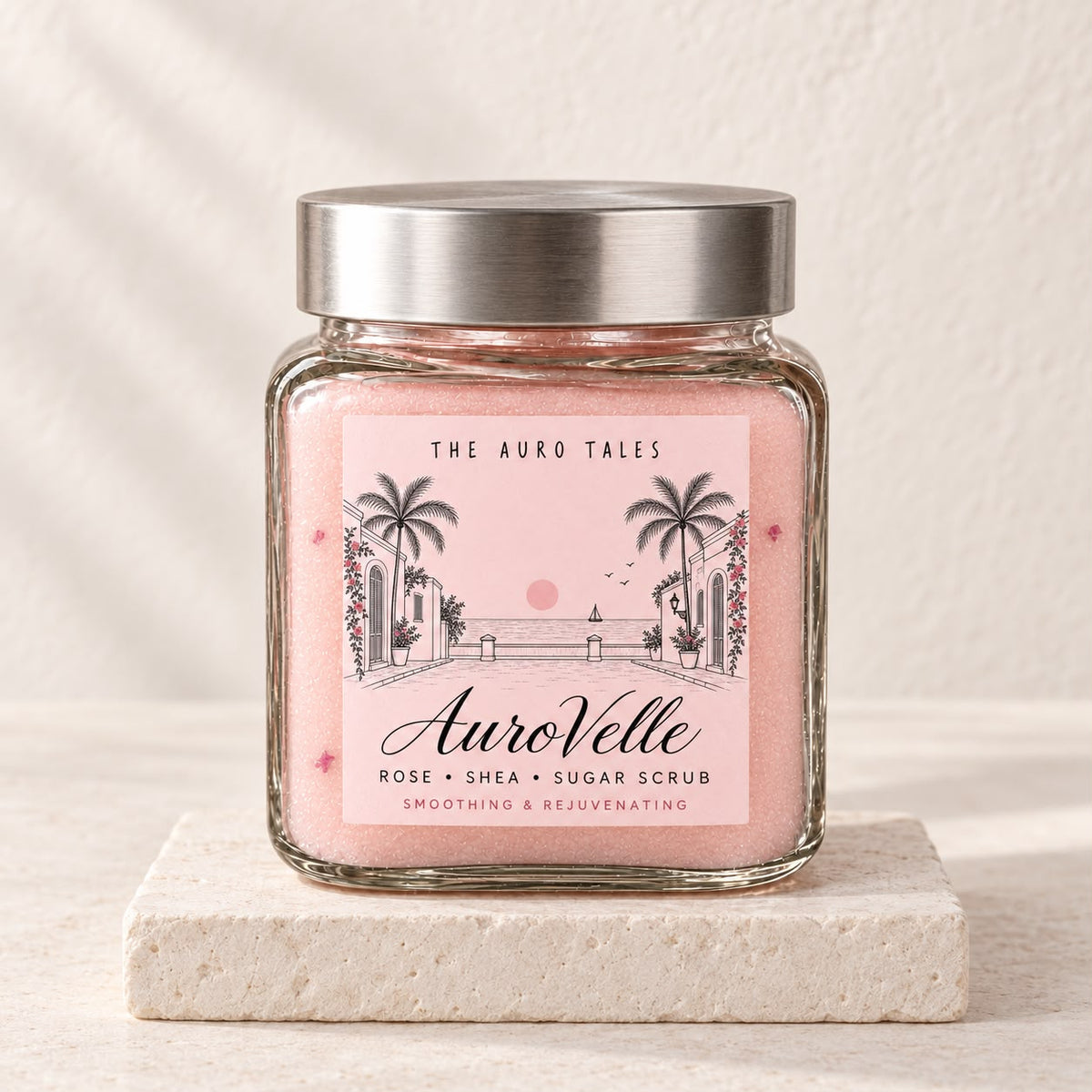 AuroVelle - Rose, Shea Sugar Scrub