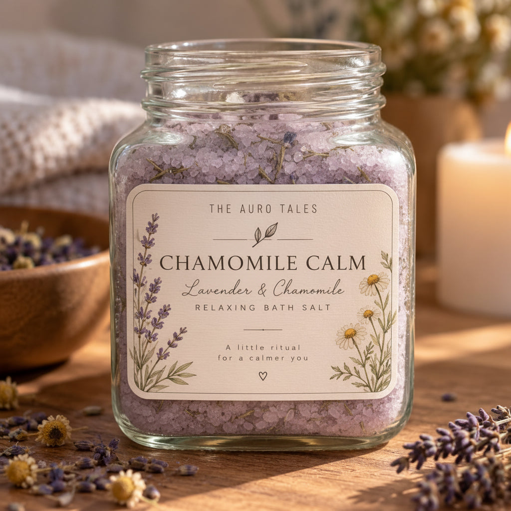 Chamomile Calm - Lavender and Chamomile Relaxing Bath Salt