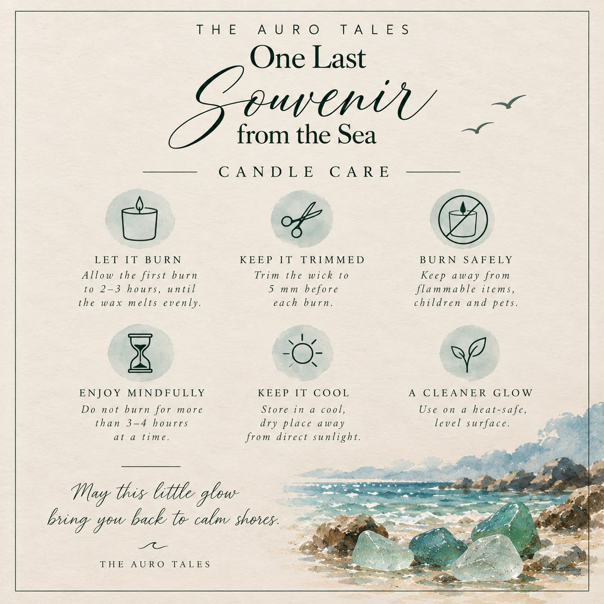One Last Souvenir from the Sea - Sea Glass