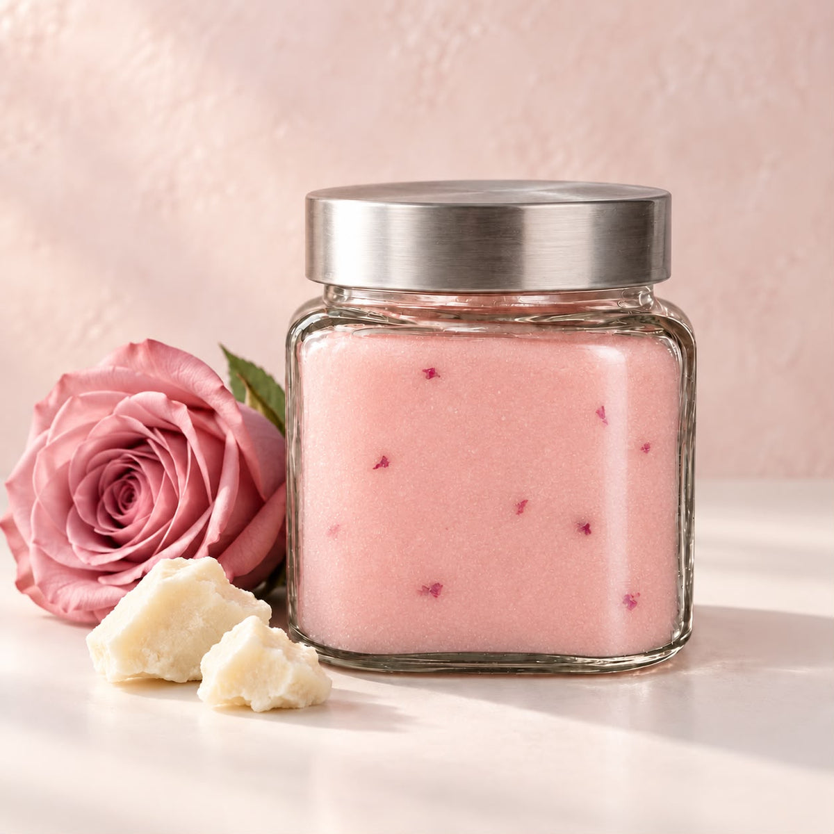 AuroVelle - Rose, Shea Sugar Scrub