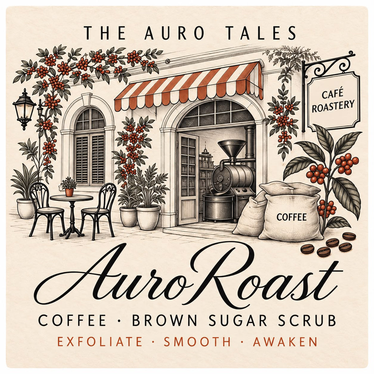 AuroRoast - Coffee and Brown Sugar Scrub